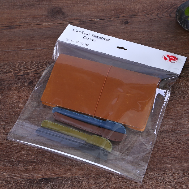 Цветна отпечатана самозалепваща се пломба OPP пластмасова чанта с хедър