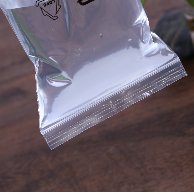 Персонализирана LLDPE прозрачна самозапечатваща се чанта